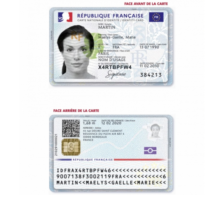 La nouvelle génération de carte d'identité : RFID et OLED technologie. -  Semageek